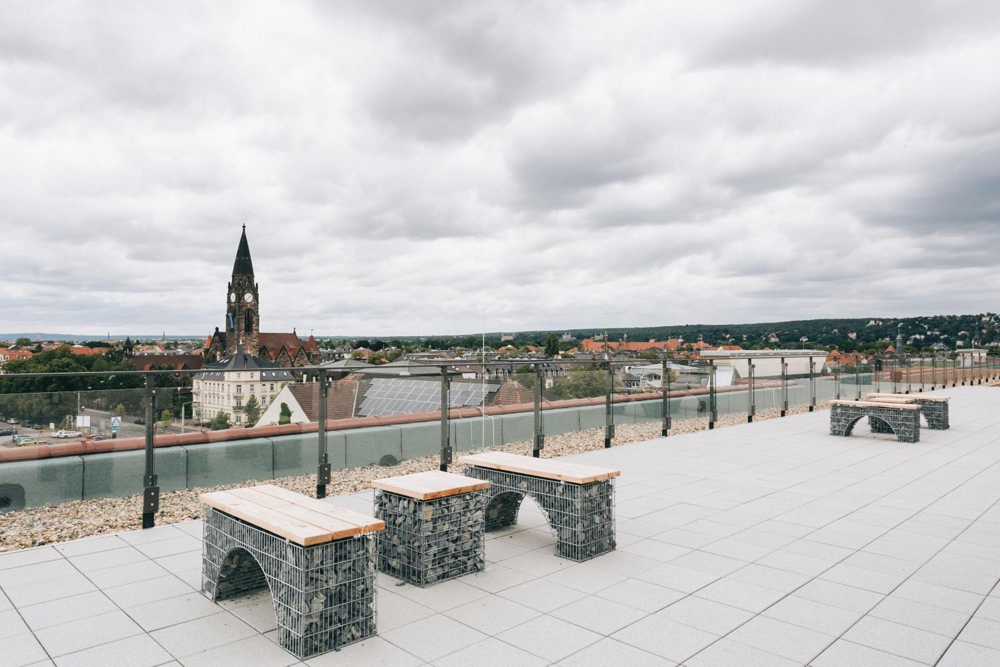 Oasis Appart - Wohnen In Dresden - Netflix - Tiefgarage - Dachterrasse Zewnętrze zdjęcie