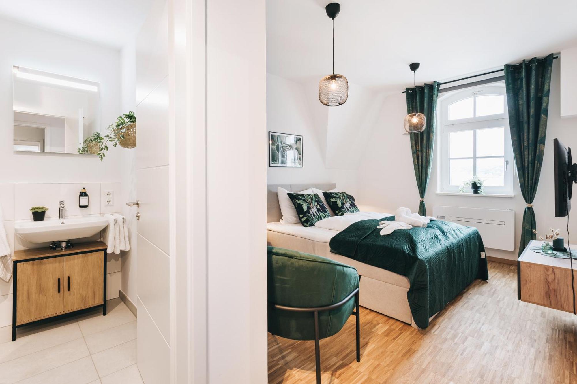 Oasis Appart - Wohnen In Dresden - Netflix - Tiefgarage - Dachterrasse Pokój zdjęcie