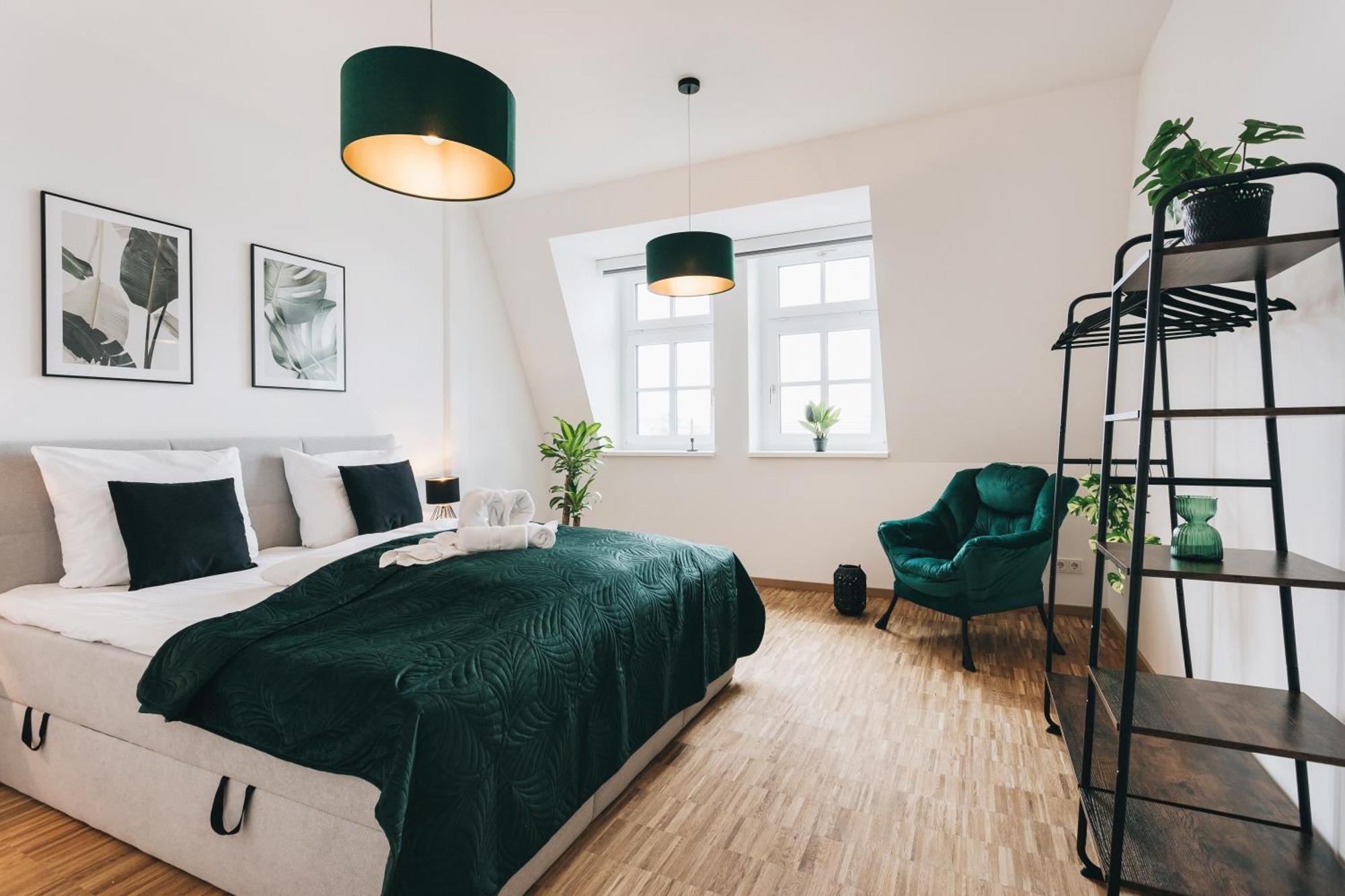 Oasis Appart - Wohnen In Dresden - Netflix - Tiefgarage - Dachterrasse Zewnętrze zdjęcie