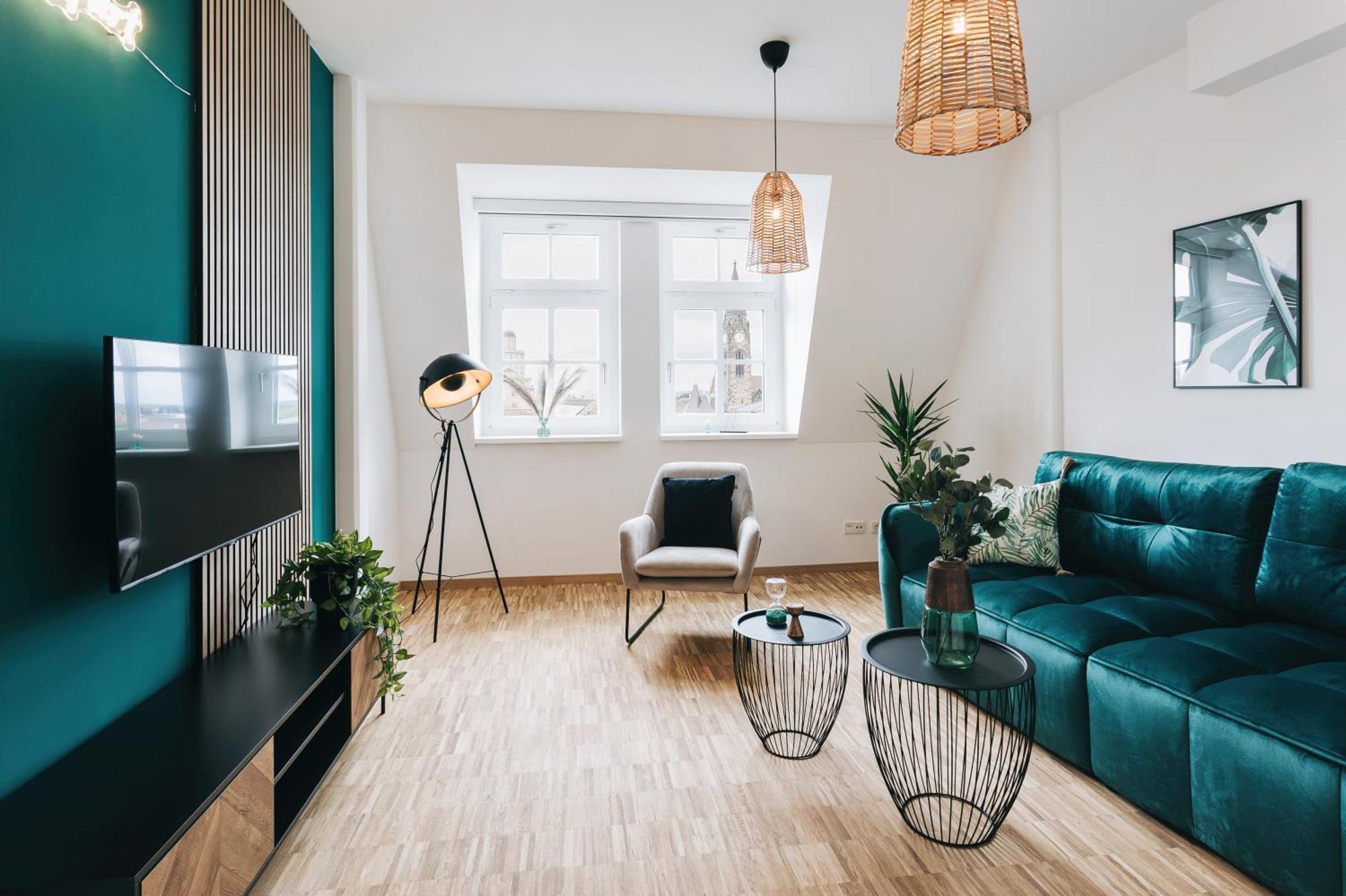 Oasis Appart - Wohnen In Dresden - Netflix - Tiefgarage - Dachterrasse Zewnętrze zdjęcie
